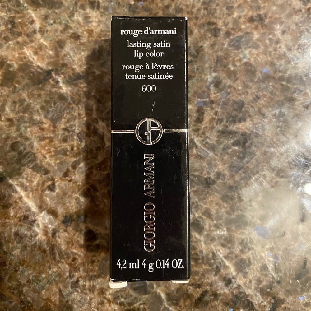 Giorgio Armani Rouge D’Armani Lipstick #600